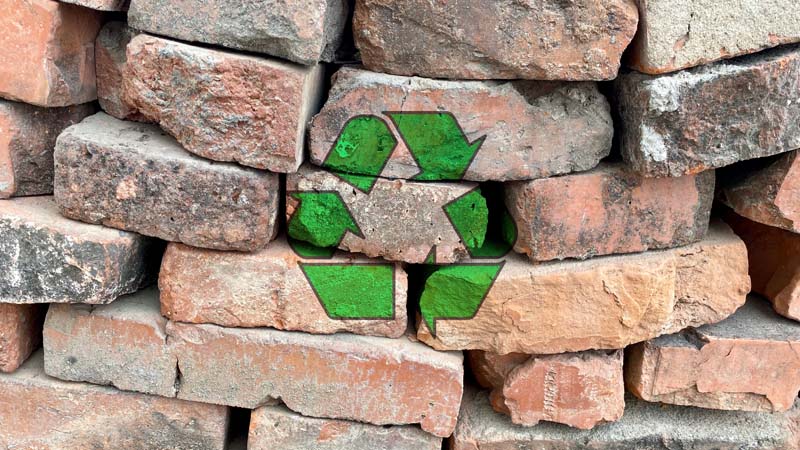 Recyclage de matériaux de chantier en Gironde